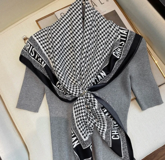 Scarf-Luxury Oversize scarf designer